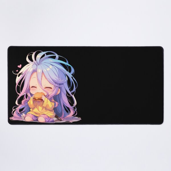 Item preview, Stephanie Dola No Game No Life Anime Girl Kawaii Chibi Burger Joyful Colorful designed and sold by earlobejerk.