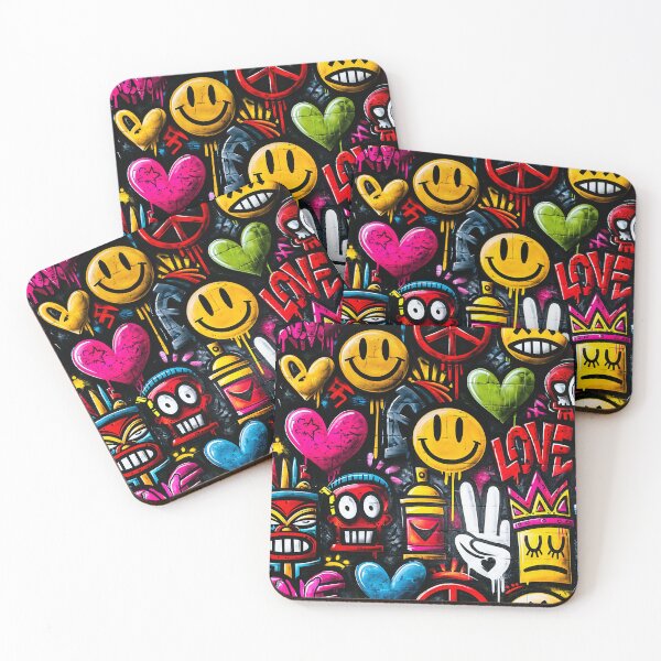 Item preview, Crazy Graffiti Pattern 20 designed and sold by Gypsykiss.