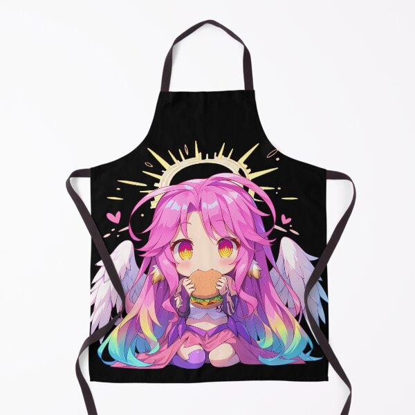 Artikelvorschau, Jibril No Game No Life Anime Girl Kawaii Chibi Burger Angelic Rainbow entworfen und verkauft von earlobejerk.