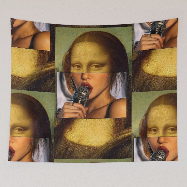 Item preview, Mona Lisa Remix | Classic Art vs Pop Culture | By Coloralmy designed and sold by Coloralmy.