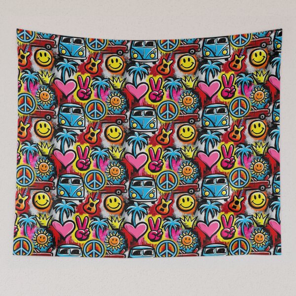 Item preview, Crazy Graffiti Pattern 22 designed and sold by Gypsykiss.