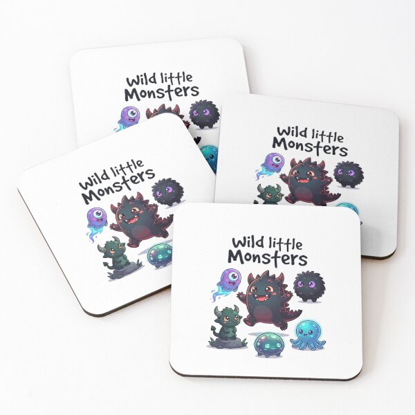 Item preview, Wild Little Monsters | Cute Fantasy Monster Characters designed and sold by morning sun.