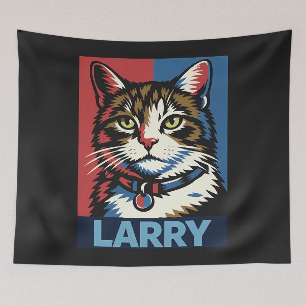 Item preview, Larry (the Downing Street cat) designed and sold by Cathedral of Curiosity.