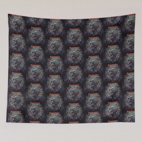 Item preview, Fingerprints On My Mind by Patxxv Psychedelic Cosmic Skull Artwork designed and sold by XXVSHIRT.