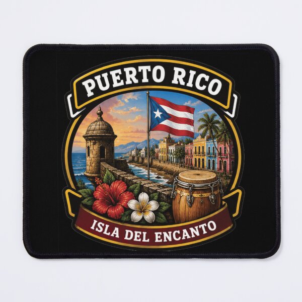 Item preview, Puerto Rico – Island of Caribbean Spirit designed and sold by GnuArt.