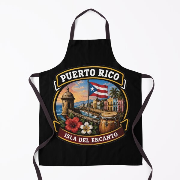 Item preview, Puerto Rico – Island of Caribbean Spirit designed and sold by GnuArt.
