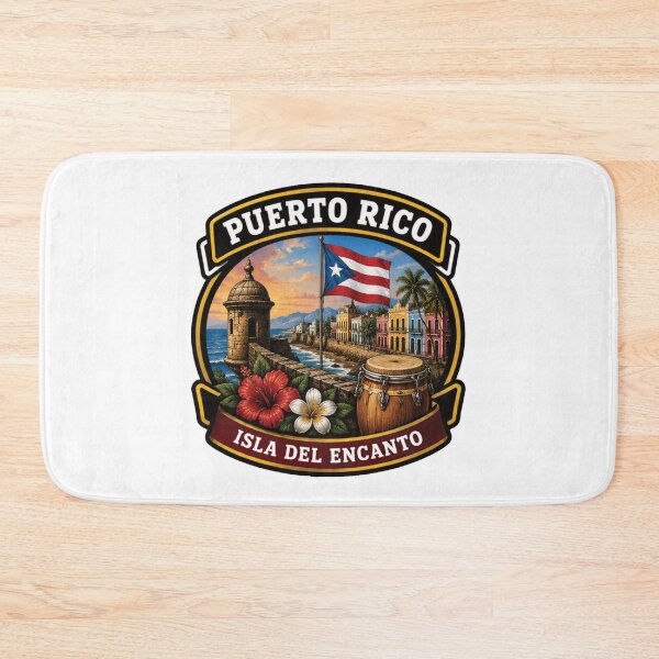 Item preview, Puerto Rico – Island of Caribbean Spirit designed and sold by GnuArt.