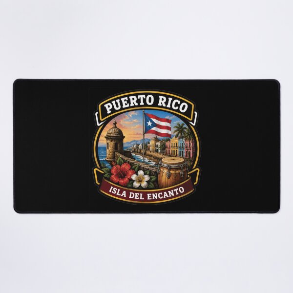 Item preview, Puerto Rico – Island of Caribbean Spirit designed and sold by GnuArt.