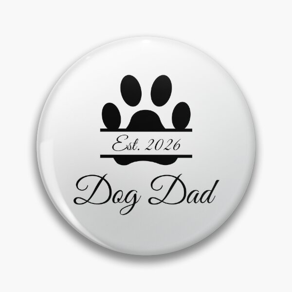 Item preview, Dog Dad Est. 2026  designed and sold by jeweleddesigns.