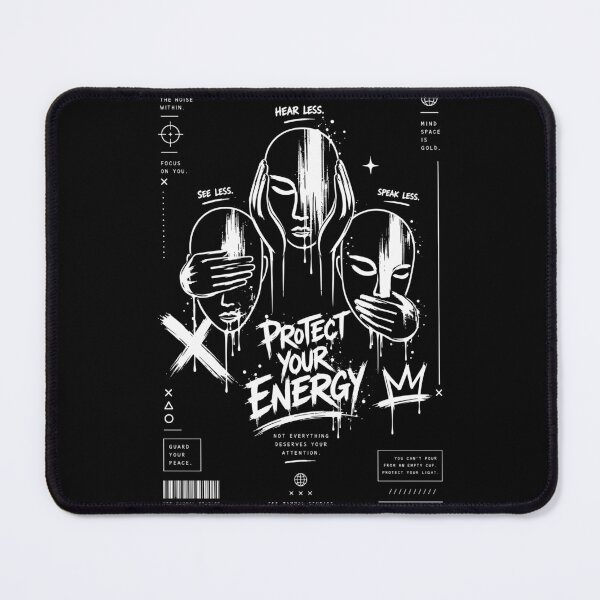 Item preview, Protect Your Energy Streetwear Art designed and sold by Looming Lines.