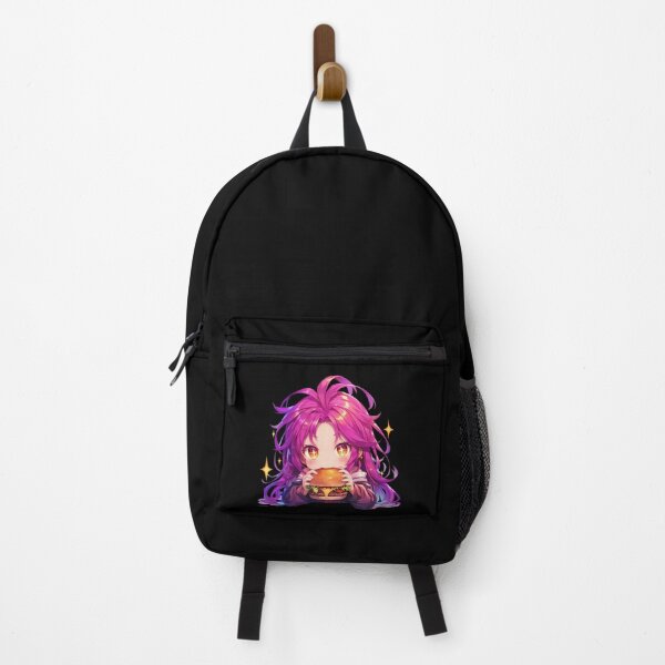 Item preview, Schwi Dola No Game No Life Anime Girl Kawaii Chibi Burger Cyber Glow designed and sold by earlobejerk.