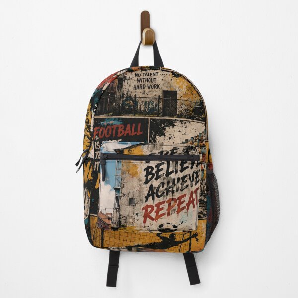Item preview, Street Art Football Graffiti Poster designed and sold by TAOptimus .