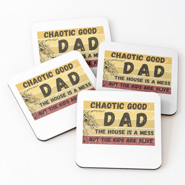 Item preview, Chaotic Good Dad Gamer Father designed and sold by anouaroh.