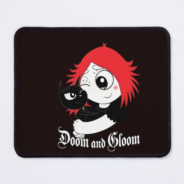 Item preview, Gothic Cute Character With Pet Art designed and sold by Rechar404-Art.