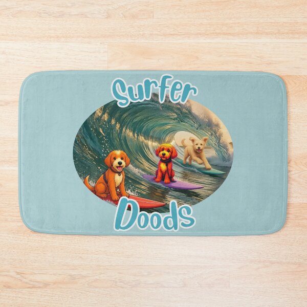 Item preview, Surfer Doods (oval) designed and sold by Doodles Down South.