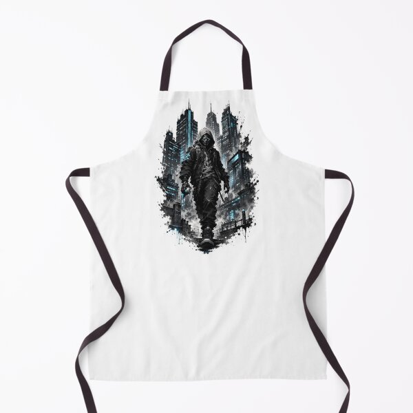 Item preview, Cyberpunk Hooded Rebel Neon City designed and sold by Artmares.
