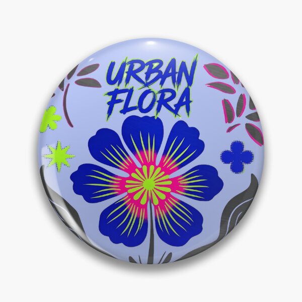 Item preview, Urban Flora Streetwear Graphic - Neon Botanical Art designed and sold by digitalbob60.
