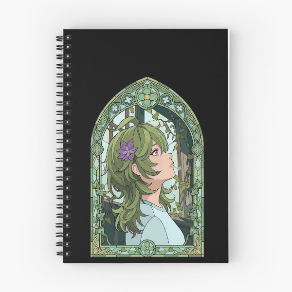 Item preview, Collei Genshin Impact Stained Glass Garden Window Reverie designed and sold by mildaclairmo.