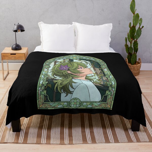 Item preview, Collei Genshin Impact Stained Glass Garden Window Reverie designed and sold by mildaclairmo.