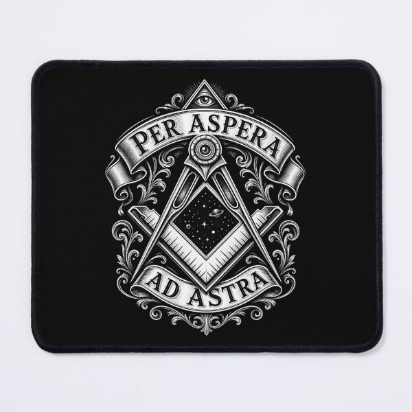 Item preview, Per Aspera Ad Astra Masonic Celestial Emblem designed and sold by Victor Shadehorn.