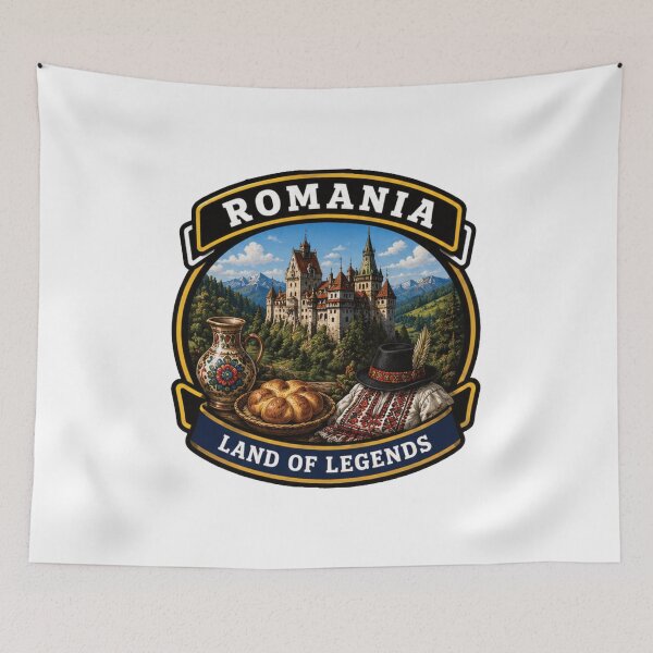 Item preview, Romania – Land of Castles and Legends designed and sold by GnuArt.