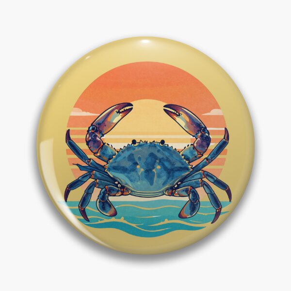 Item preview, Florida Blue Crab Sunset designed and sold by piketo.