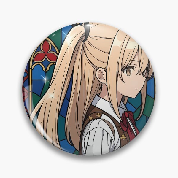 Item preview, Erna Spy Classroom Elegant Stained Glass Cathedral Portrait designed and sold by mildaclairmo.