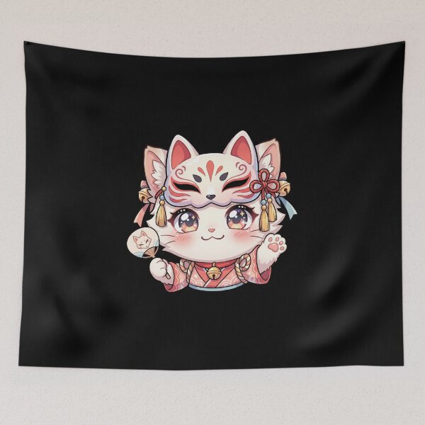Item preview, Mystic Kitsune Kitty designed and sold by Irezumiya.