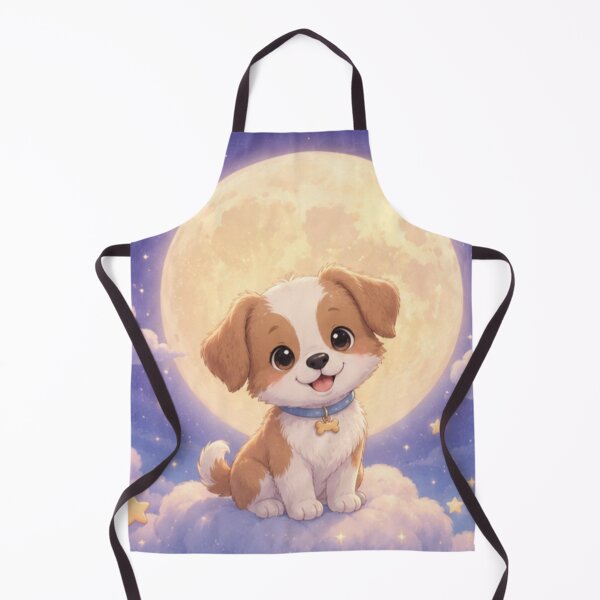 Item preview, Cute Moon Puppy Kawaii Pastel Dreamy Cartoon Dog designed and sold by LunaMochi.