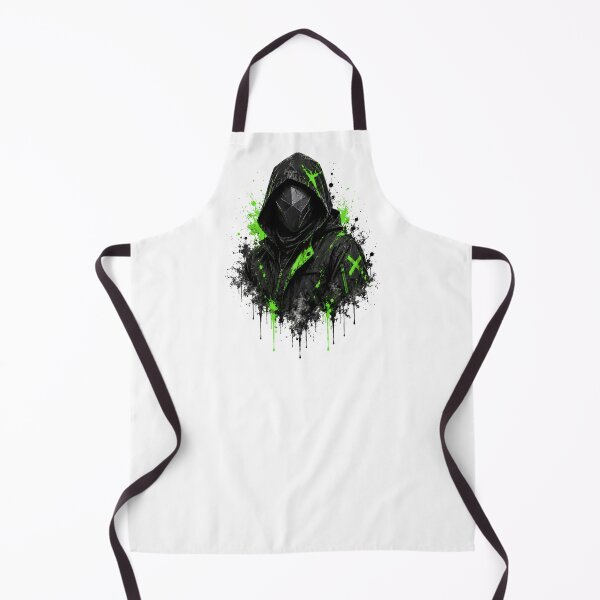 Item preview, Cyberpunk Hooded Mask Neon Green Rogue designed and sold by Artmares.