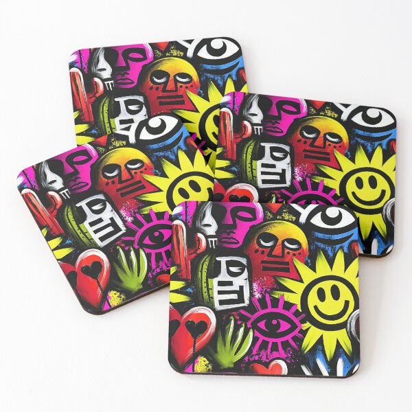 Item preview, Crazy Graffiti Pattern 21 designed and sold by Gypsykiss.