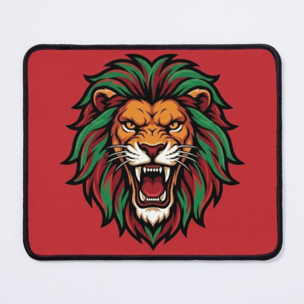 Item preview, Morocco Soccer Lion - Moroccan Football Fan 2026 Emblem designed and sold by NewDesignFR.