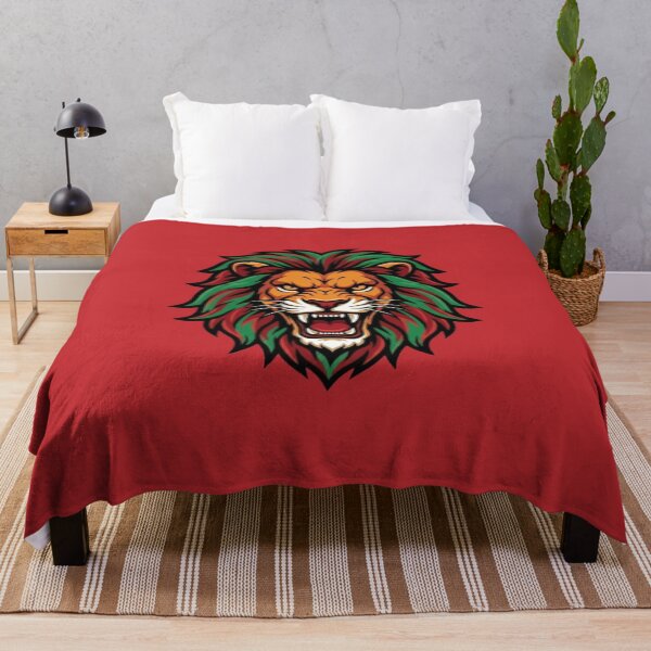 Item preview, Morocco Soccer Lion - Moroccan Football Fan 2026 Emblem designed and sold by NewDesignFR.