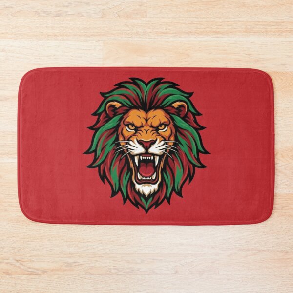 Item preview, Morocco Soccer Lion - Moroccan Football Fan 2026 Emblem designed and sold by NewDesignFR.