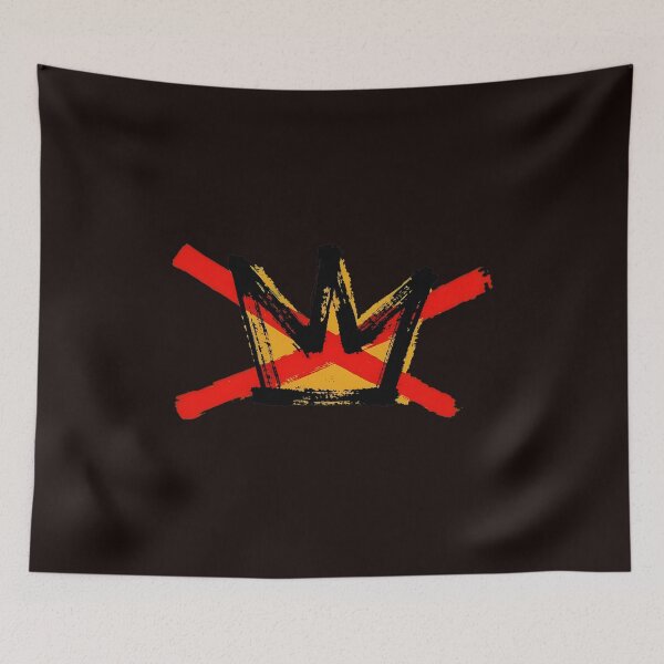Item preview, Bold Grunge Crown Crossed Graphic designed and sold by SACOUCHA.