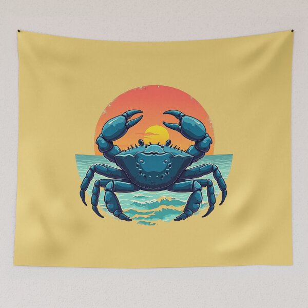 Item preview, Florida Blue Crab Sunset designed and sold by piketo.