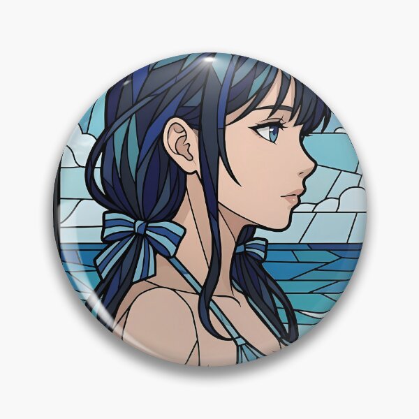 Item preview, Aki Adagaki Masamune kun Revenge Seaside Stained Glass designed and sold by mildaclairmo.