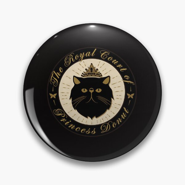 Item preview, Regal Cat Crest Princess Donut Seal  designed and sold by EngineerFerris.