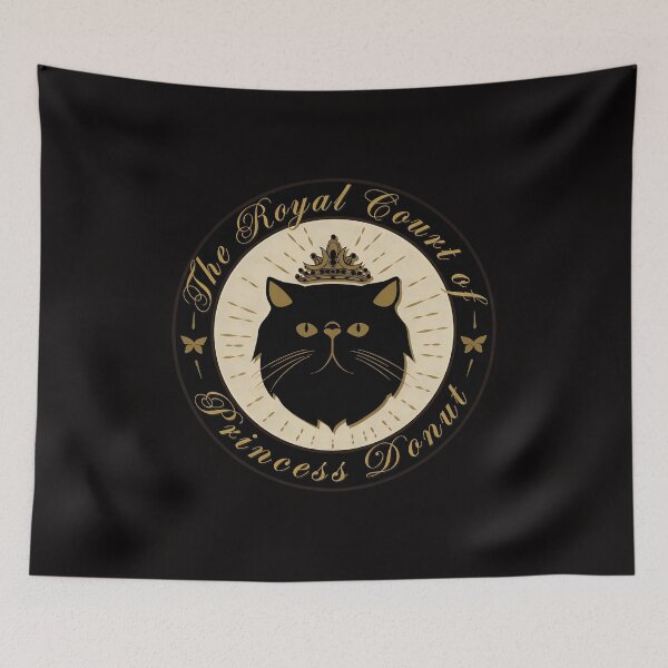 Item preview, Regal Cat Crest Princess Donut Seal  designed and sold by EngineerFerris.