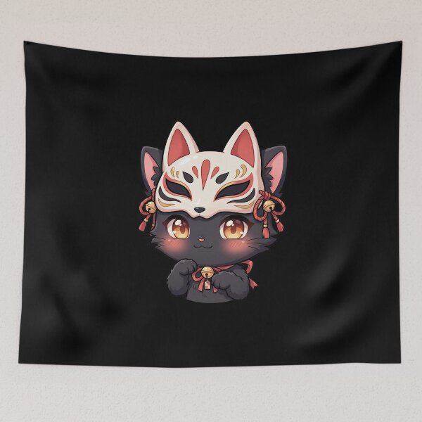 Item preview, Shadow Kitsune Kitty designed and sold by Irezumiya.