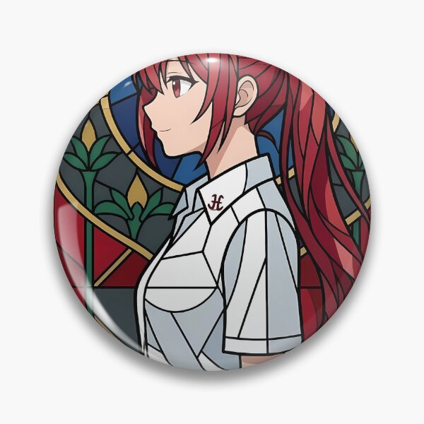 Item preview, Remi Ayasaki Horimiya Rose Stained Glass Portrait designed and sold by mildaclairmo.