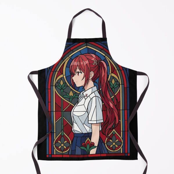 Item preview, Remi Ayasaki Horimiya Rose Stained Glass Portrait designed and sold by mildaclairmo.