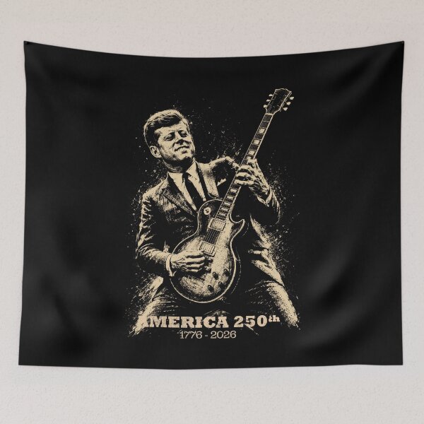 Item preview, JFK Electric Guitar America 250 designed and sold by Victor Shadehorn.