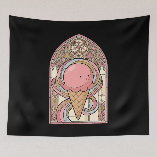 Item preview, Takopi Takopi Original Sin Sweet Ice Cream Stained Glass designed and sold by mildaclairmo.