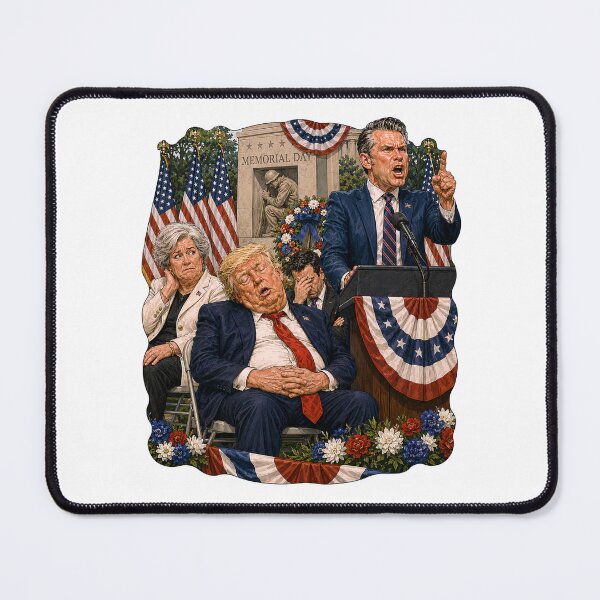 Item preview, Political Satire Prints Featuring Sleepy Donald Trump Humor designed and sold by PinUpPizzazz.