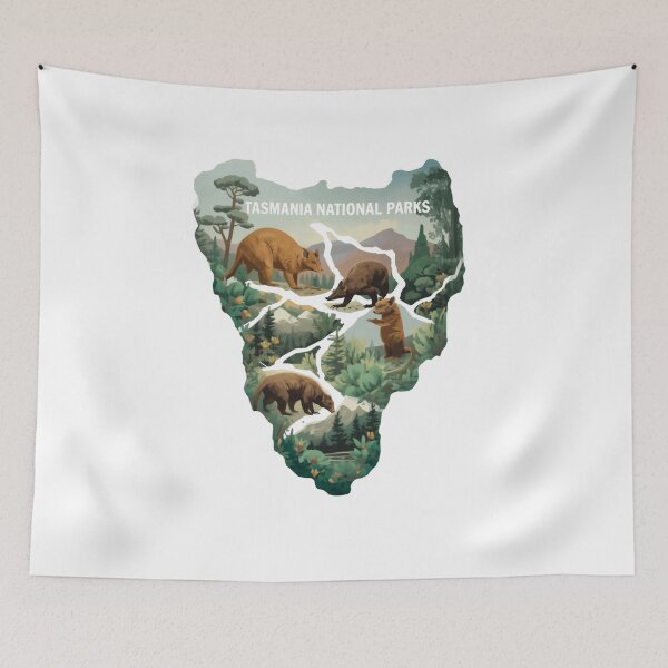 Item preview, Explore Tasmania National Parks And Untamed Wilderness Beauty designed and sold by Simsimah26Parks.