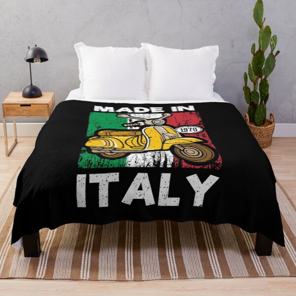 Item preview, Made In Italy Vintage Vespa Scooter Distressed Italian Flag Heritage designed and sold by Dmetalx Art Apparel.