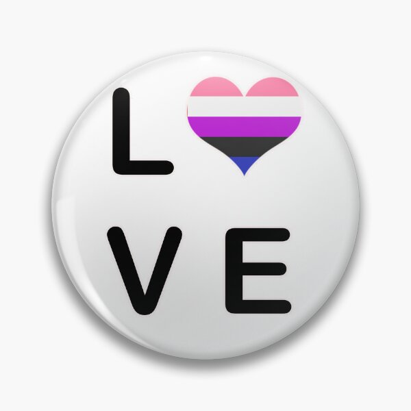 Item preview, Love Genderfluid Pride Flag designed and sold by Carlyle Creative Co..