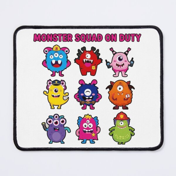 Item preview, Monster Squad On Duty Cute Cartoon T-Shirt - Funny First Responders Graphic designed and sold by morning sun.