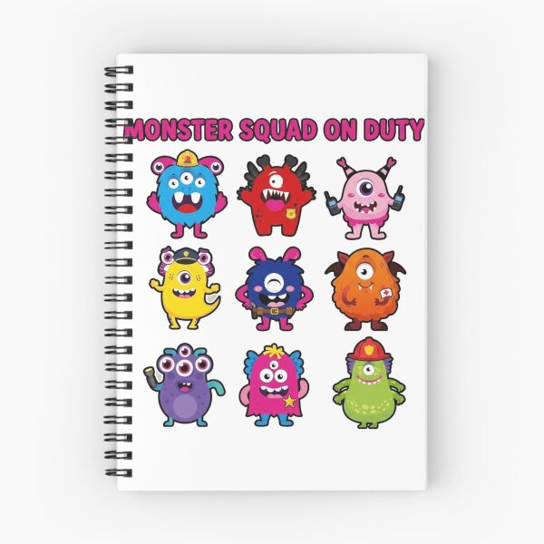 Item preview, Monster Squad On Duty Cute Cartoon T-Shirt - Funny First Responders Graphic designed and sold by morning sun.